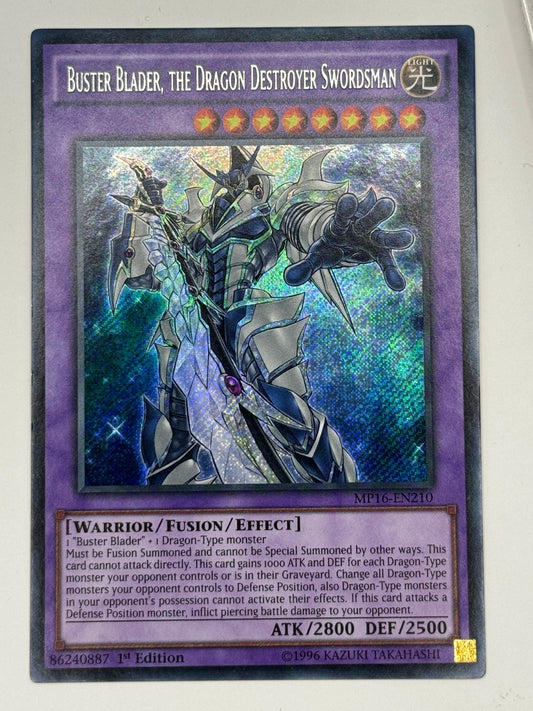 Buster Blader, The Dragon Destroyer Swordsman MP16-EN210