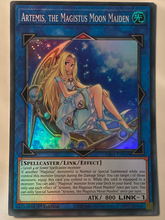 Artemis, The Magistus Moon Maiden RA01-EN049