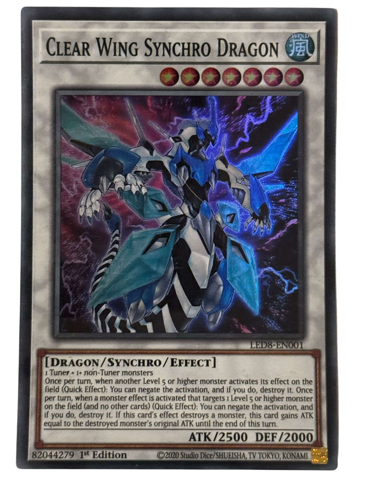Clear Wing Synchro Dragon LED8-EN001