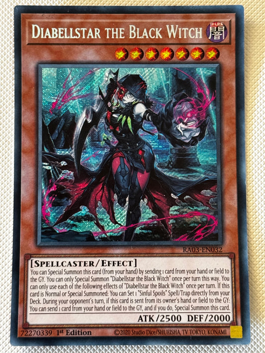 Diabellstar The Black Witch RA03-EN032