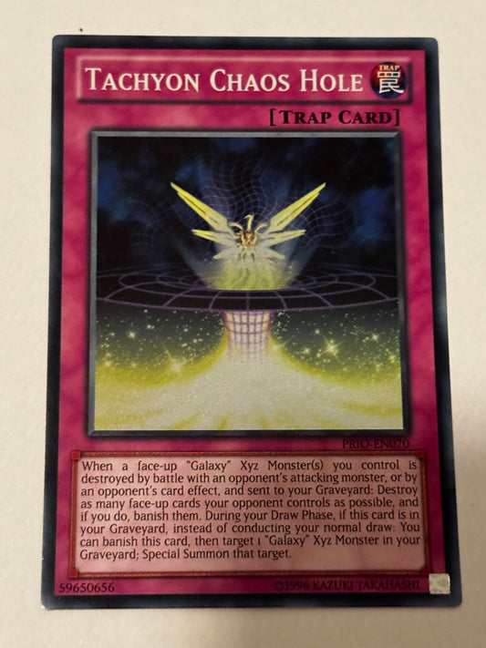 Tachyon Chaos Hole PRIO-EN070