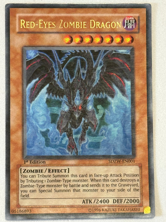 Red-Eyes Zombie Dragon SDZW-EN001