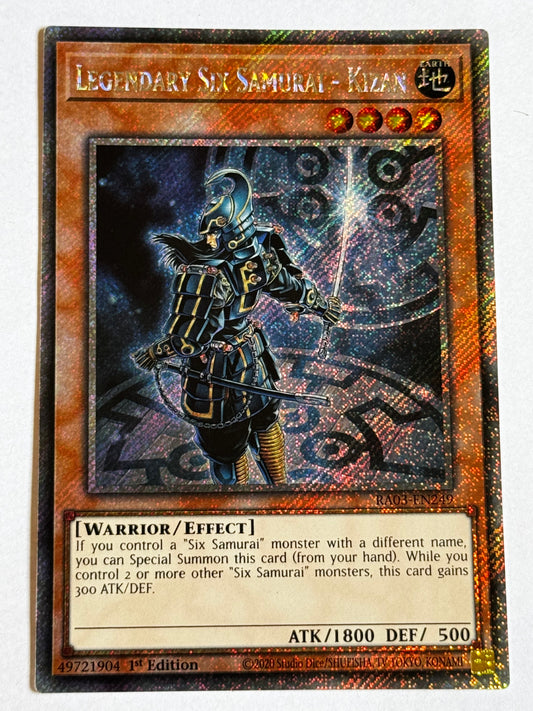 Legendary Six Samurai - Kizan RA03-EN249