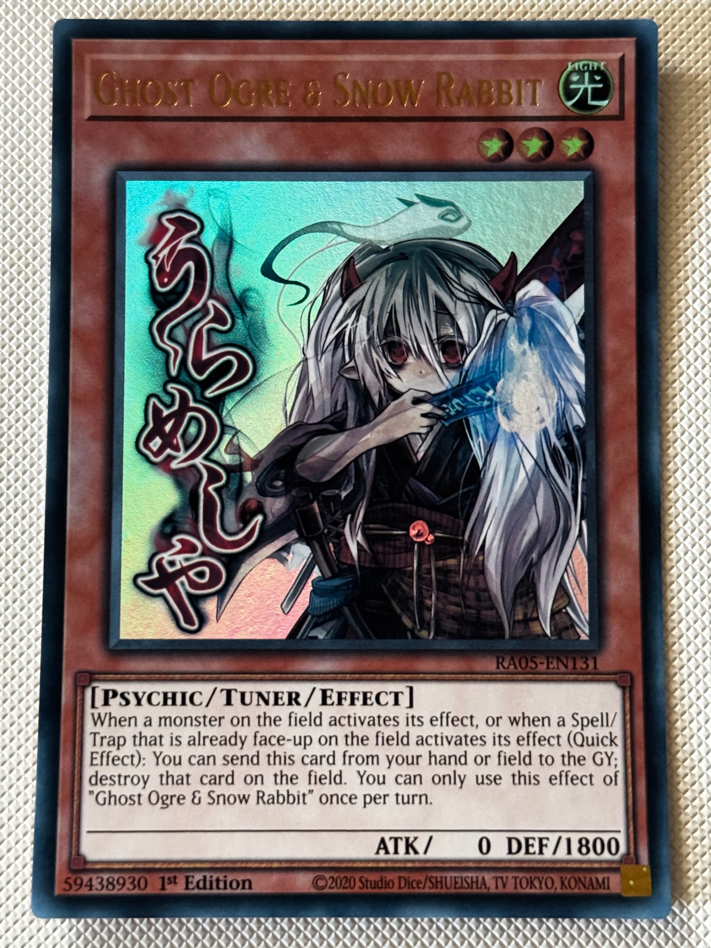 Ghost Ogre & Snow Rabbit RA05-EN131