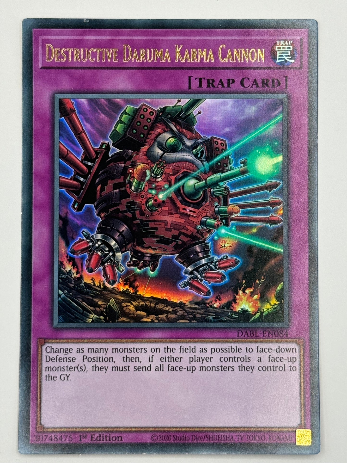 Destructive Daruma Karma Cannon DABL-EN084