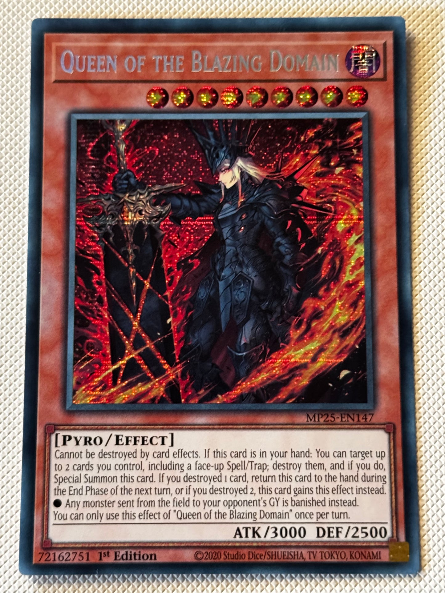 Queen Of The Blazing Domain MP25-EN147
