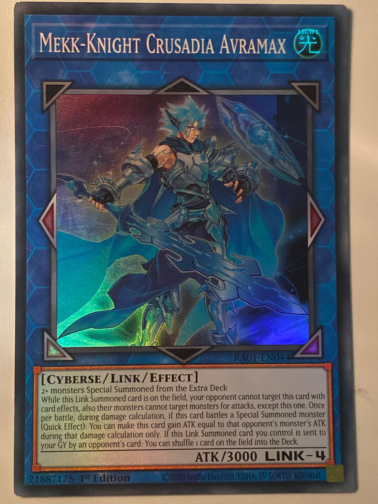 Mekk-Knight Crusadia Avramax RA01-EN044