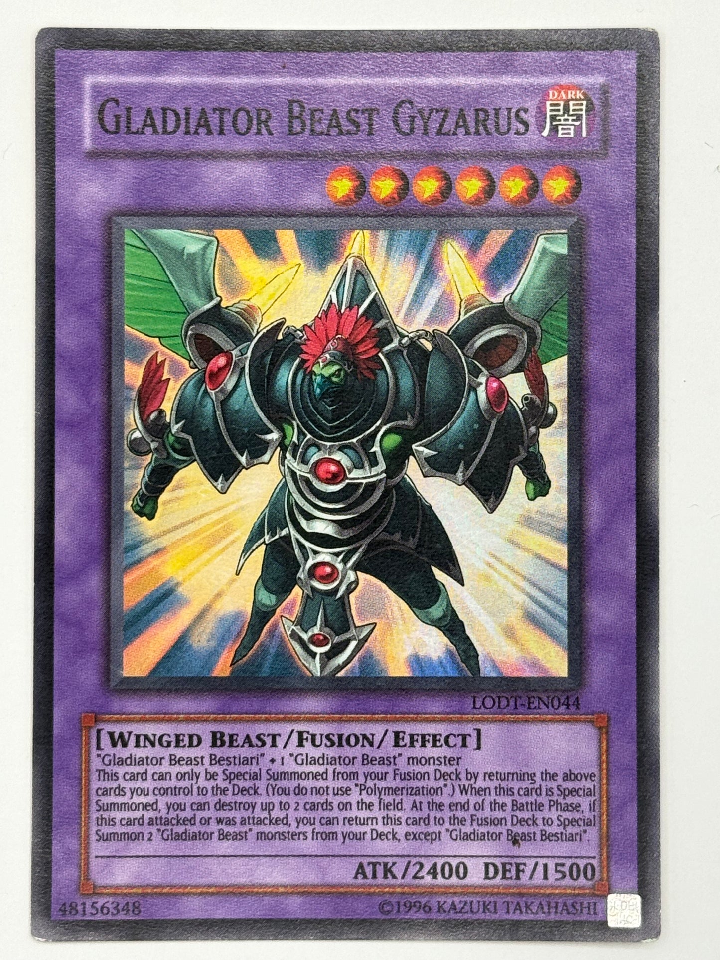 Gladiator Beast Gyzarus LODT-EN044