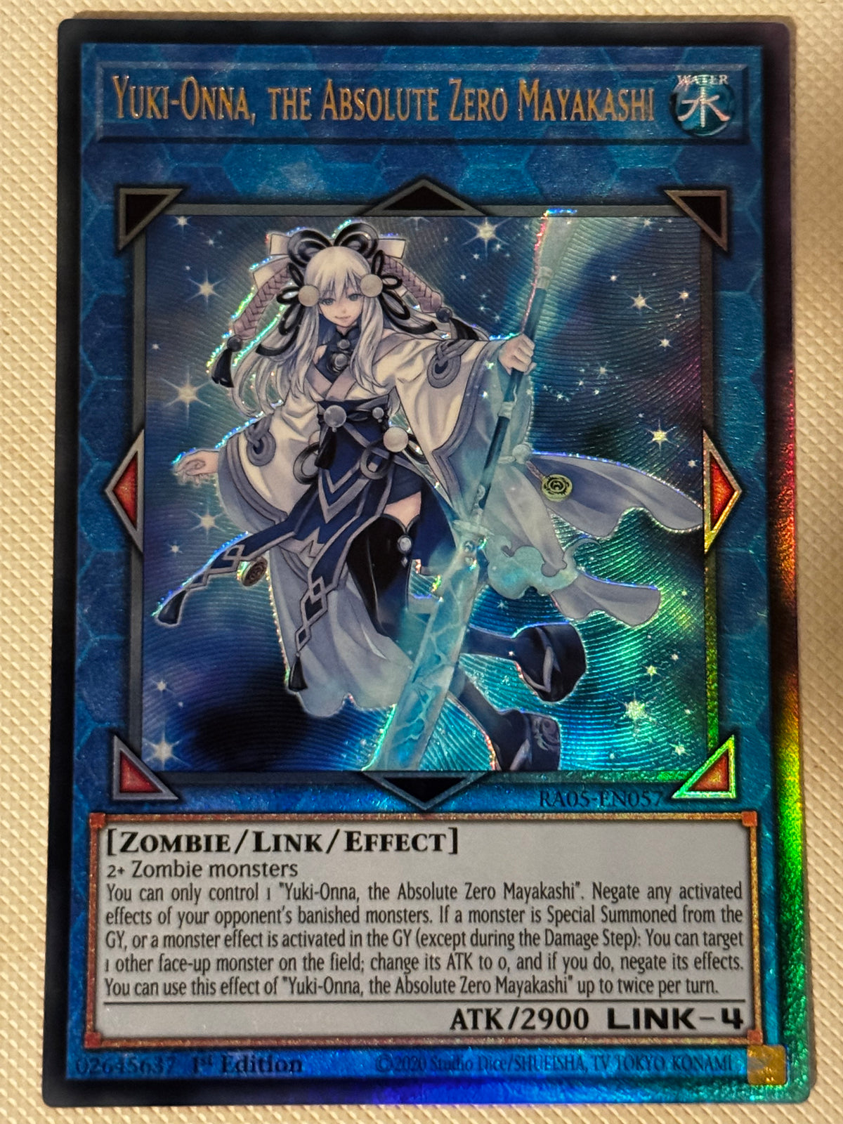 Yuki-Onna, The Absolute Zero Mayakashi RA05-EN057