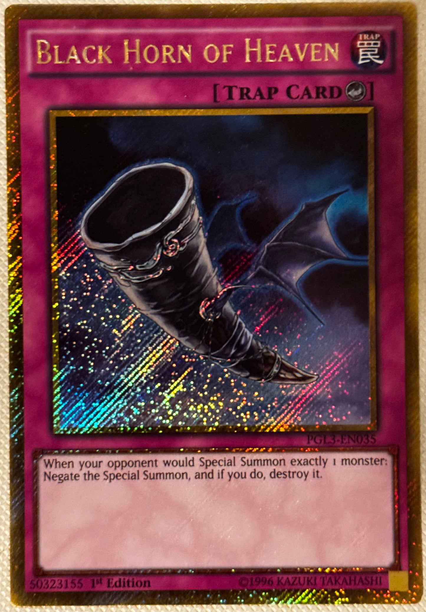 Black Horn Of Heaven PGL3-EN035