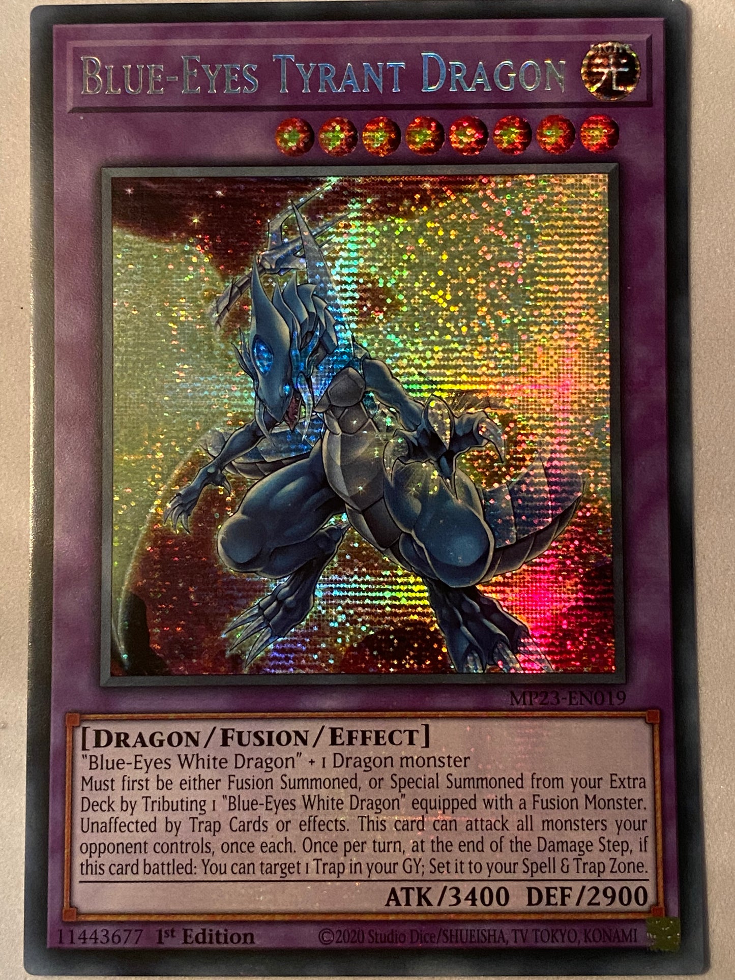 Blue-Eyes Tyrant Dragon MP23-EN019