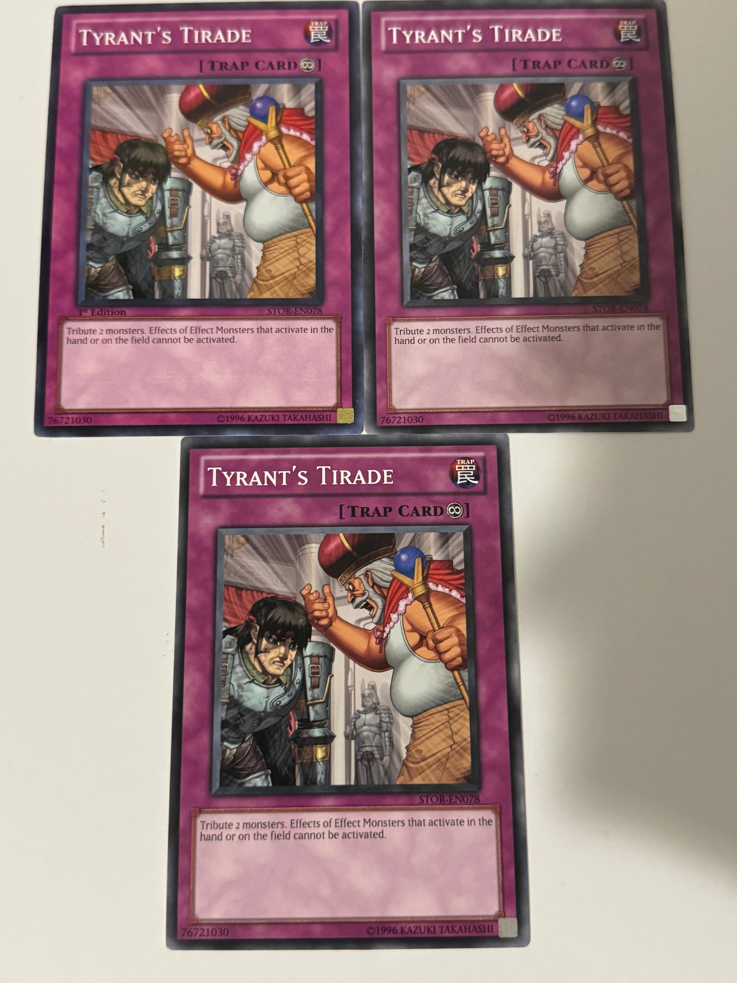 Tyrant’s Tirade STOR-EN078 X3