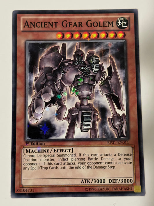 Ancient Gear Golem BP01-EN011