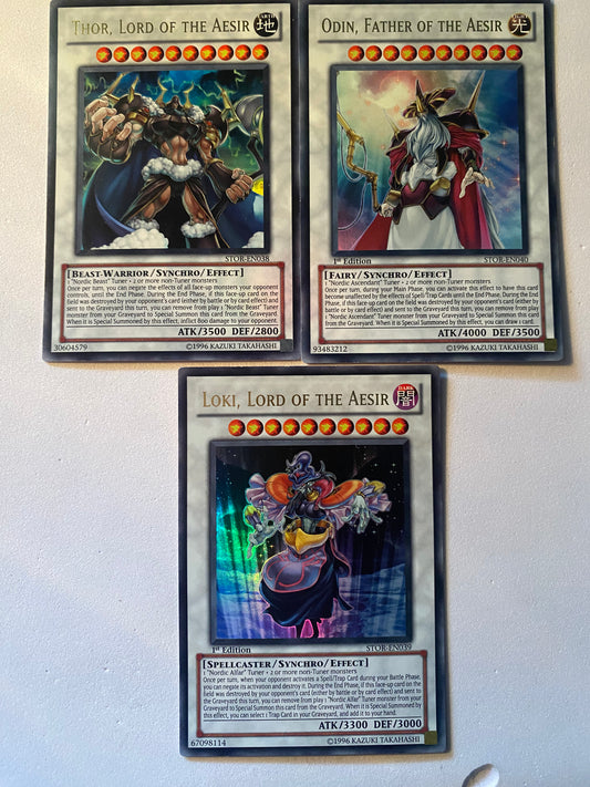 Thor/Odin/Loki Gods STOR Set