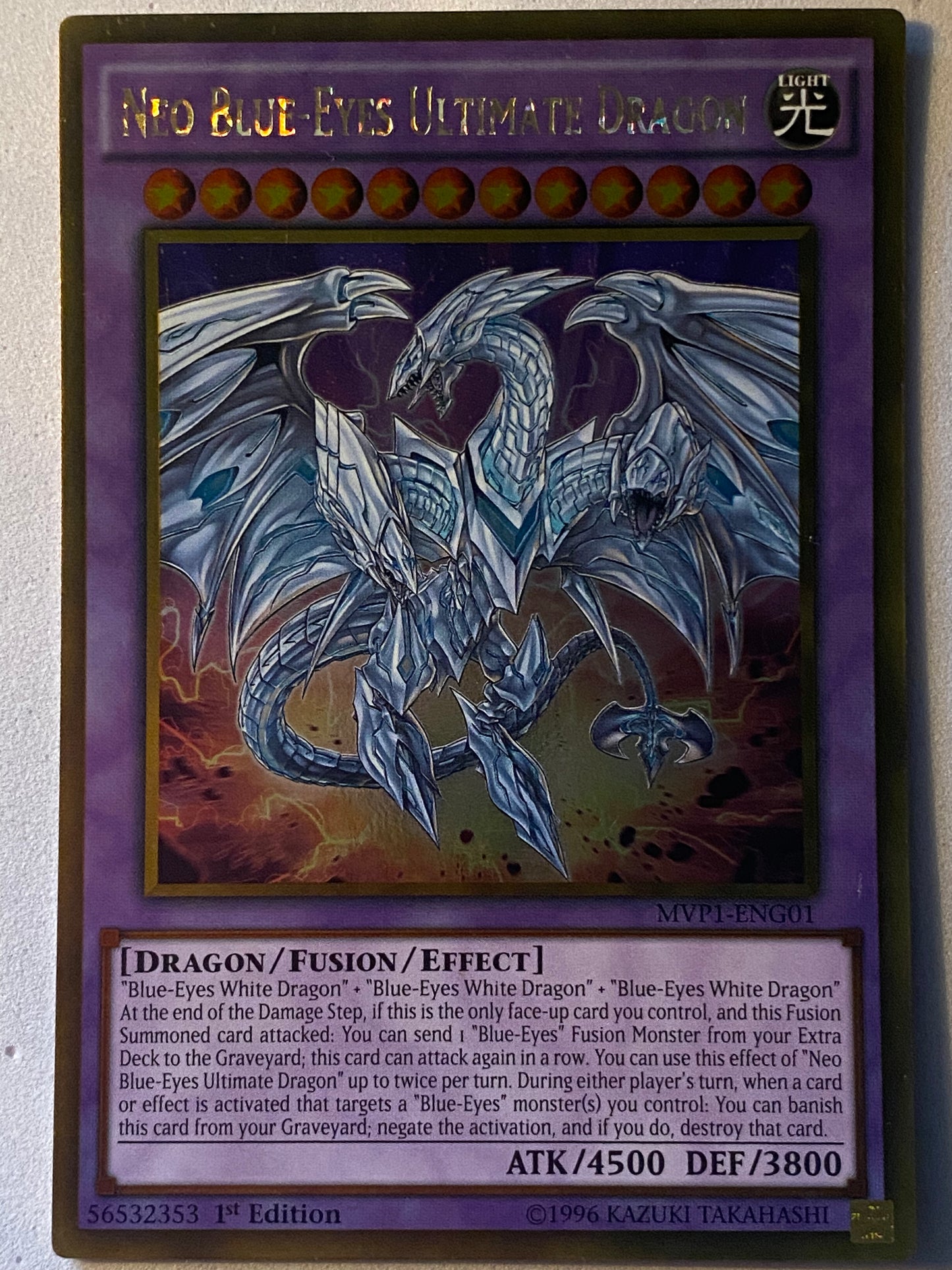 Neo Blue-Eyes Ultimate Dragon MVP1-ENG01