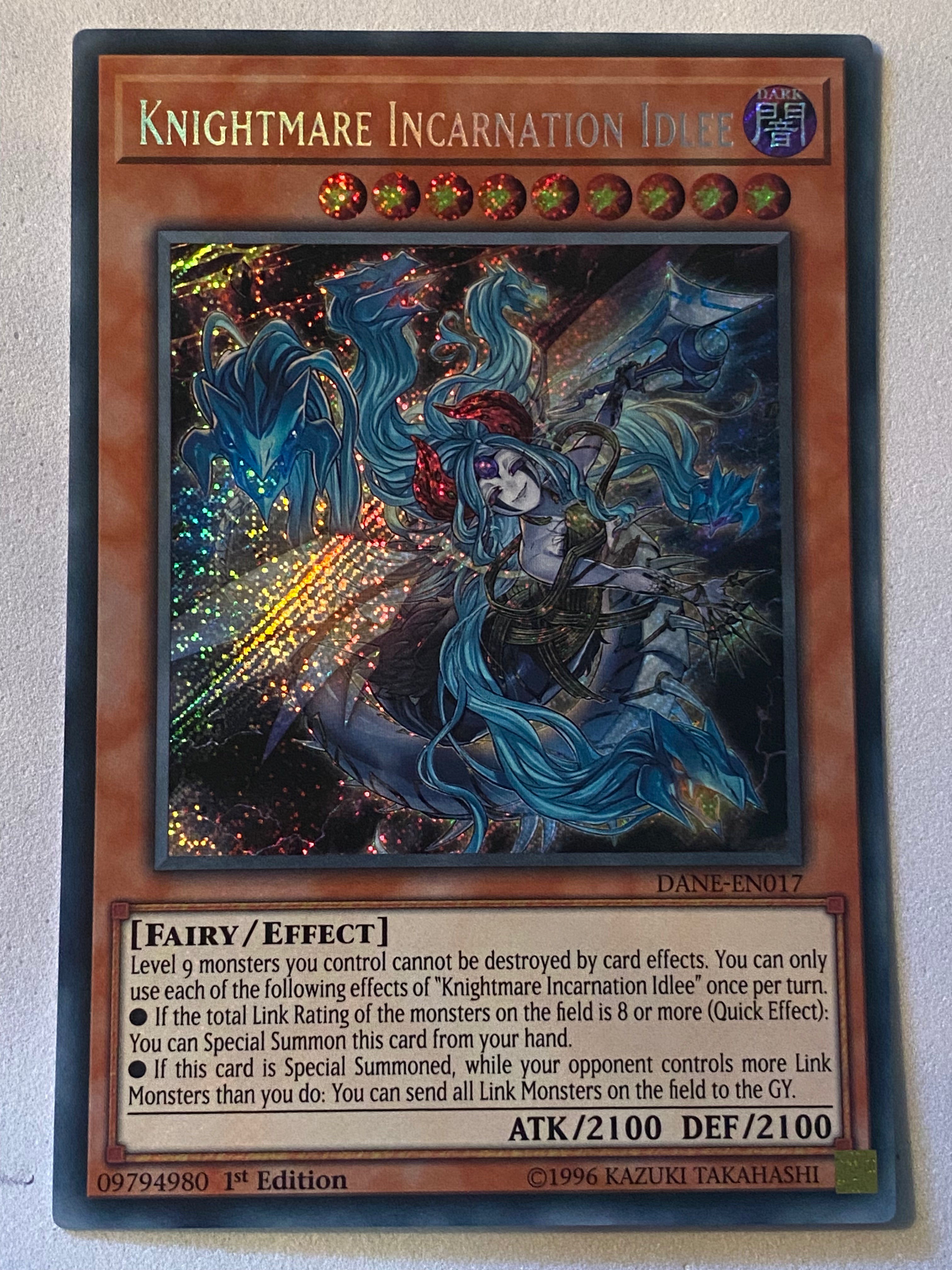 Knightmare Eyesield Knightmare Incarnation Idlee DANE-EN017 – Genesis TCG