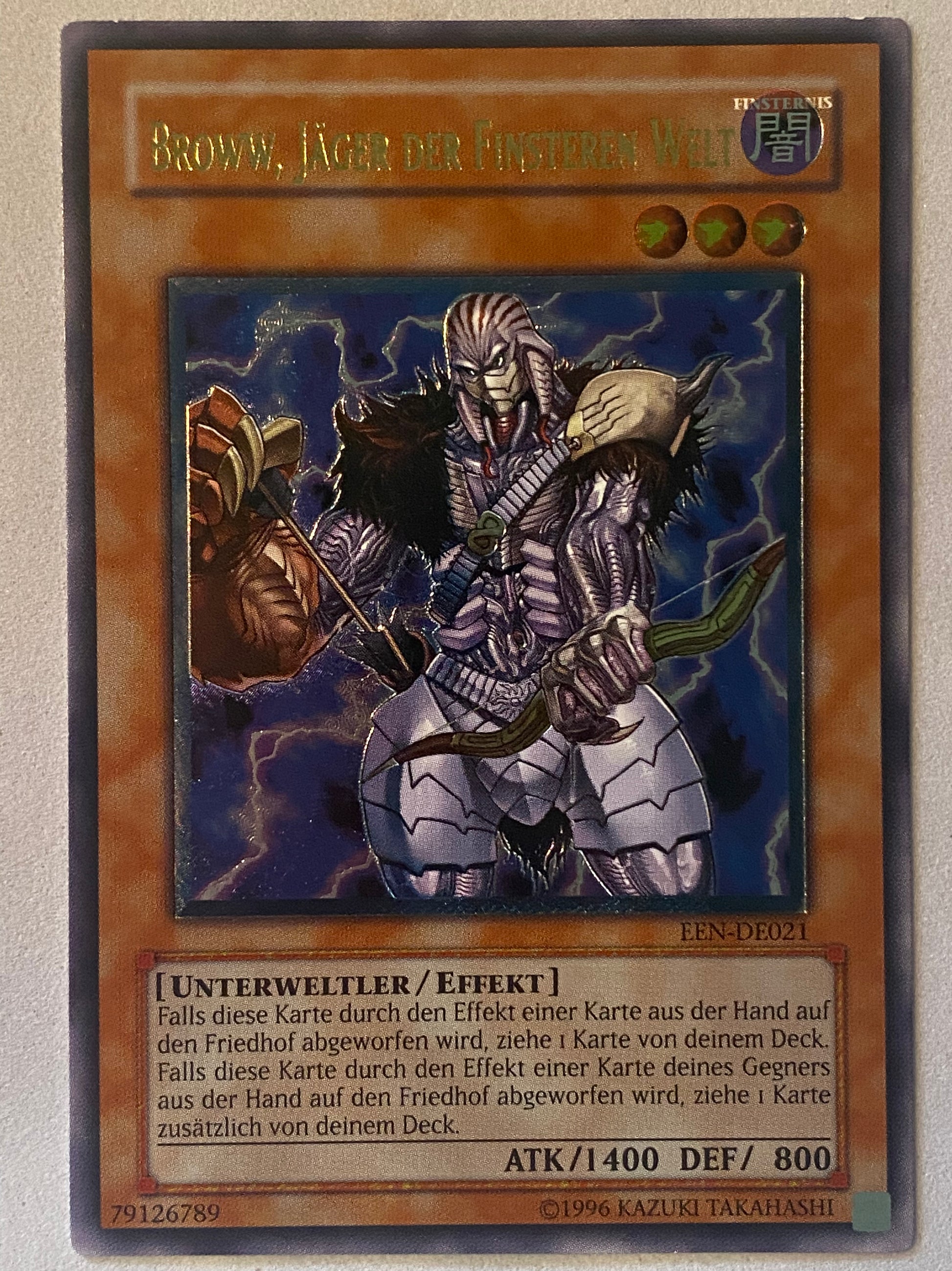 SDGU-EN009 Trading Card Yu-Gi-Oh! Broww, Huntsman Of Dark World Card - 1st Edition Common From Structure Deck 21 Yu Gi Oh Trading Card SDGU-EN009 Trading Card Yu-Gi-Oh! Broww, Huntsman Of Dark World Card - 1st Edition Common From Structure Deck 21 Yu Gi Oh Trading Card
