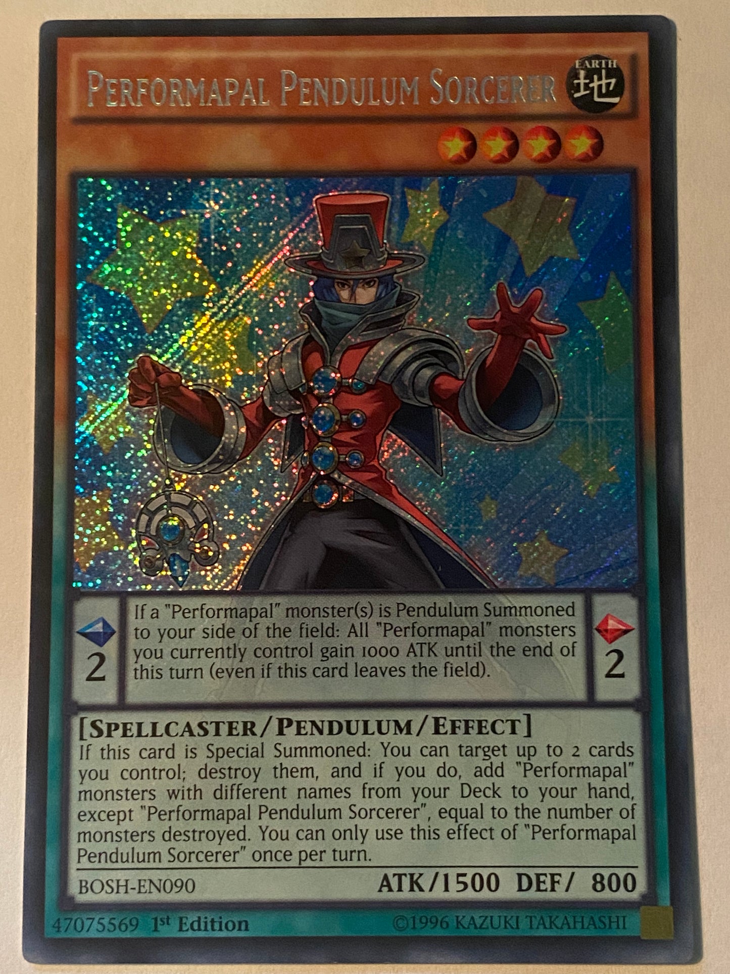 Performapal Pendulum Sorcerer BOSH-EN090