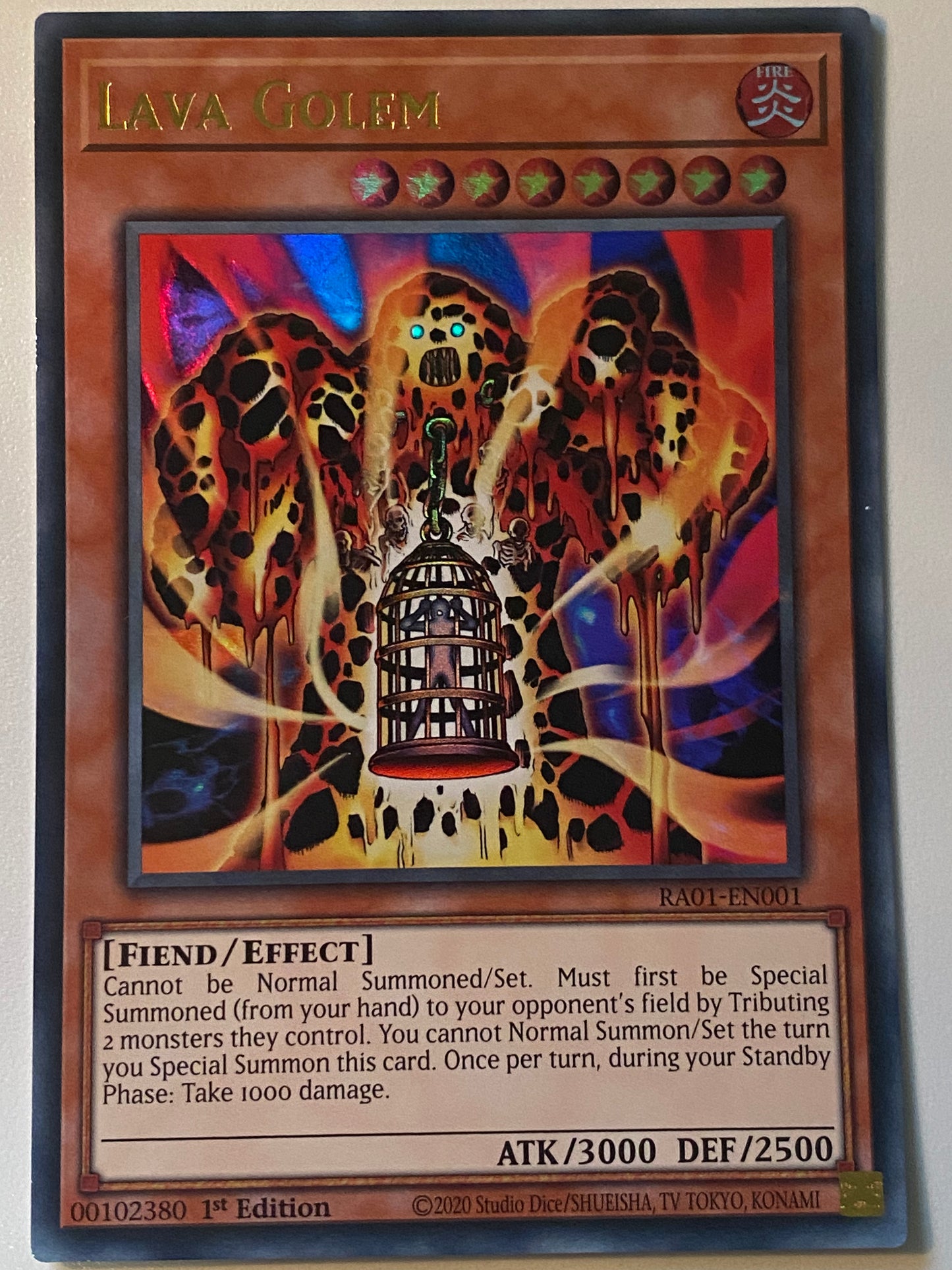 Lava Golem RA01-EN001