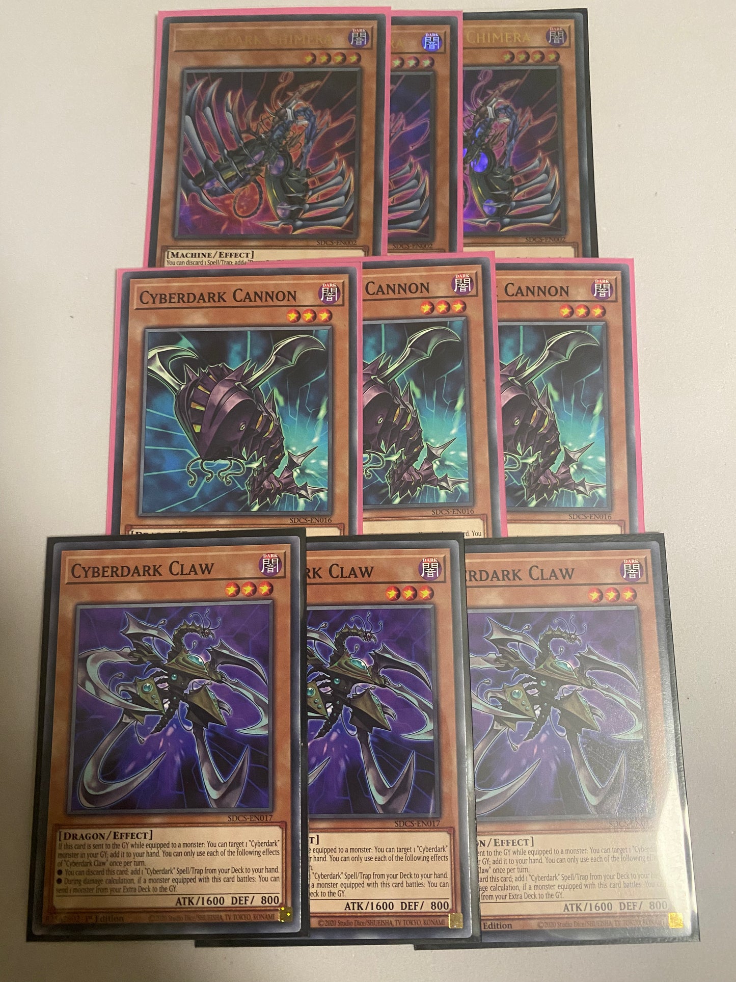 Cyber Dragon/CyberDark Deck Core Genesis TCG Cyber Dragon/CyberDark Deck Core Genesis TCG