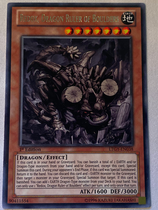 Redox, Dragon Ruler Of Boulders LTGY-EN038