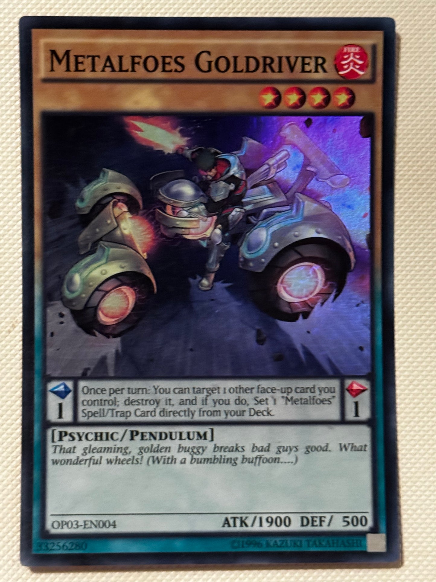 Metalfoes Goldriver OP03-EN004