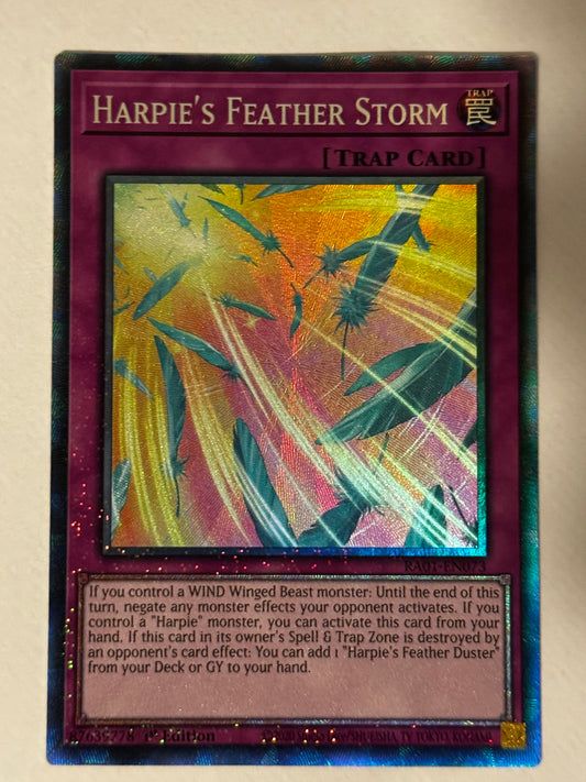 Harpie’s Feather Storm RA01-EN073