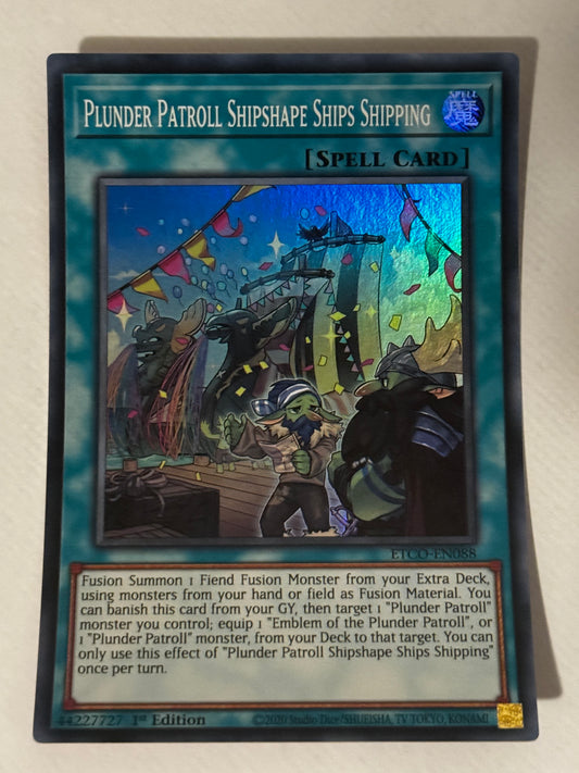 Plunder Patroll Shipshape Ships Shipping ETCO-EN088