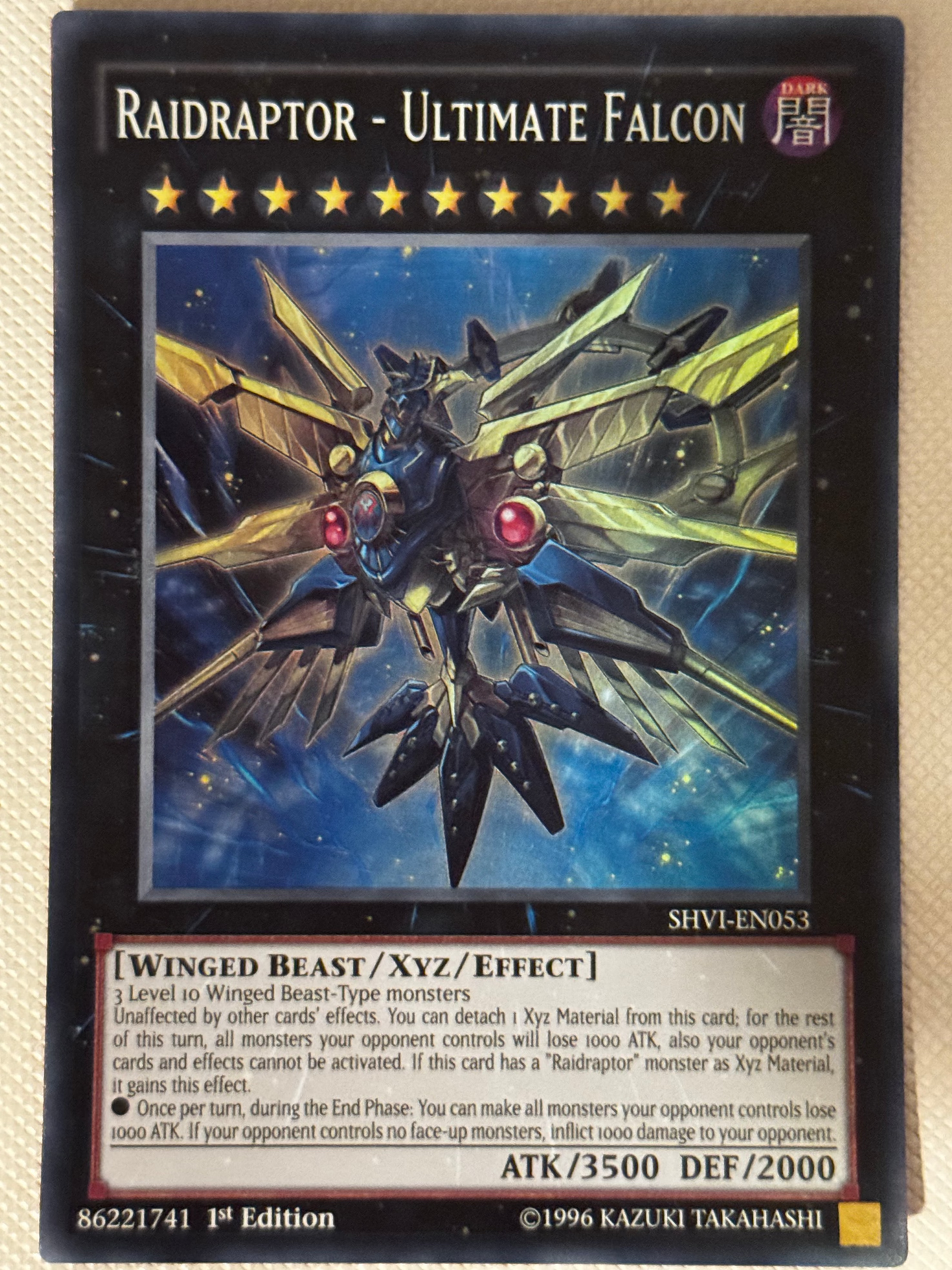 Raidraptor - Ultimate Falcon SHVI-EN053