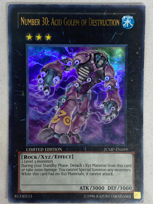Number 30: Acid Golem Of Destruction JUMP-EN059