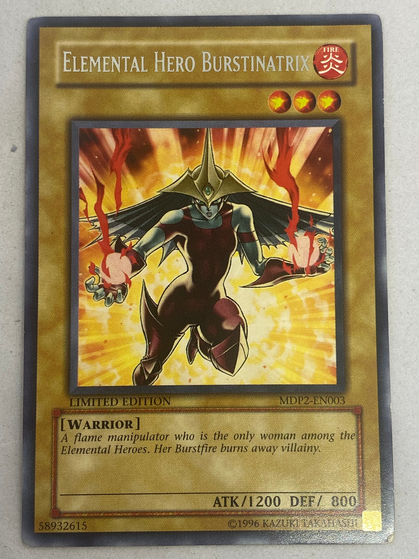 Elemental HERO Burstinatrix MDP2-EN003