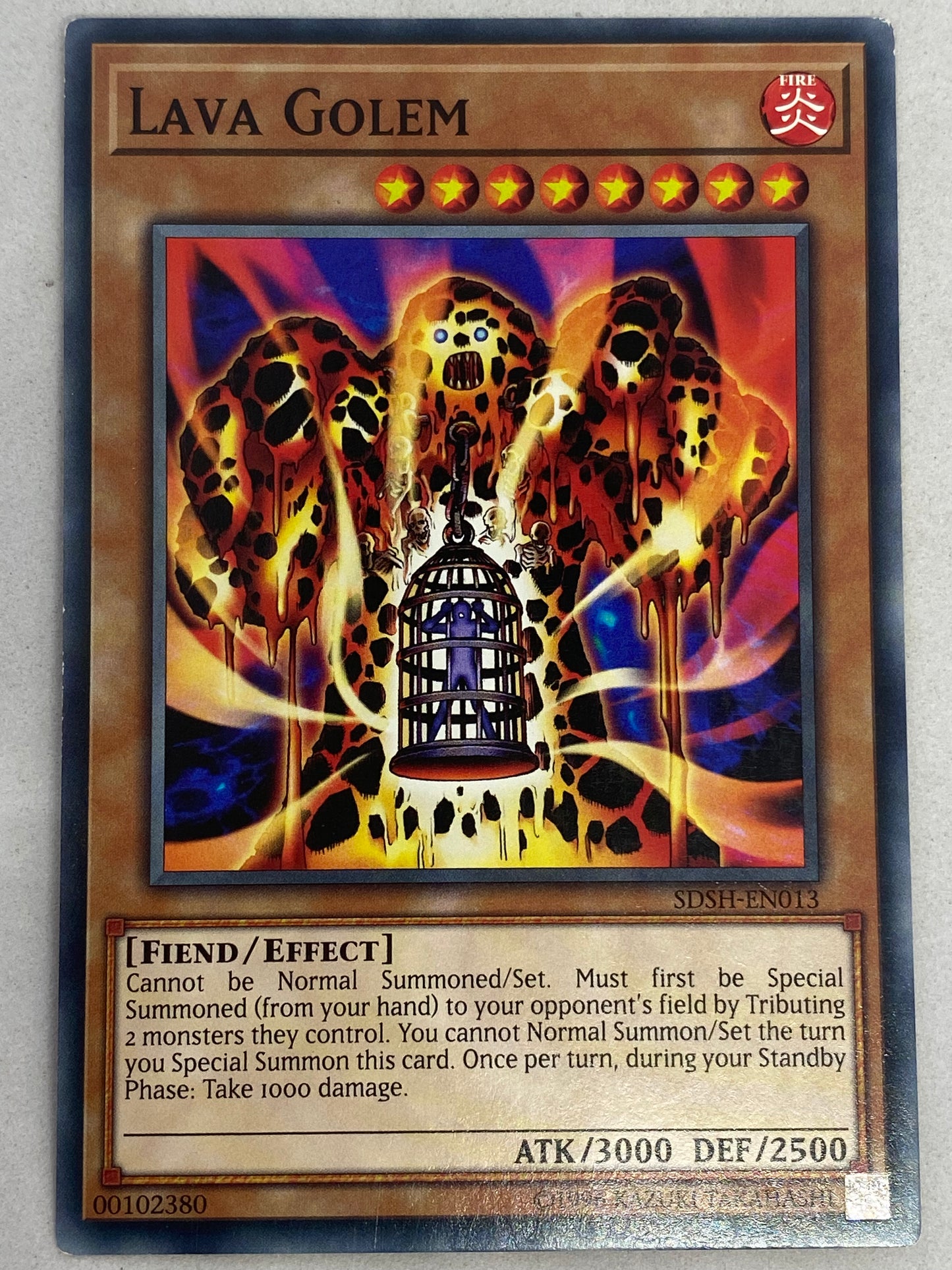 Lava Golem SDSH-EN013