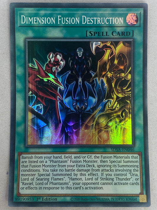 Dimension Fusion Destruction SDSA-EN046