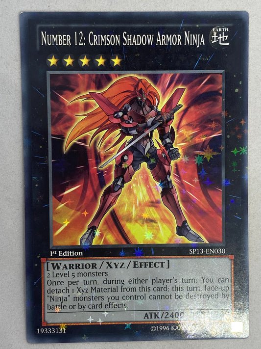 Number 12: Crimson Shadow Armor Ninja SP13-EN030