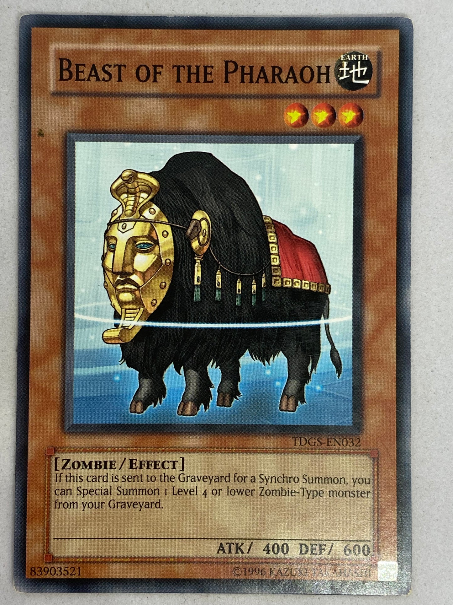 Beast Of The Pharaoh TDGS-EN032