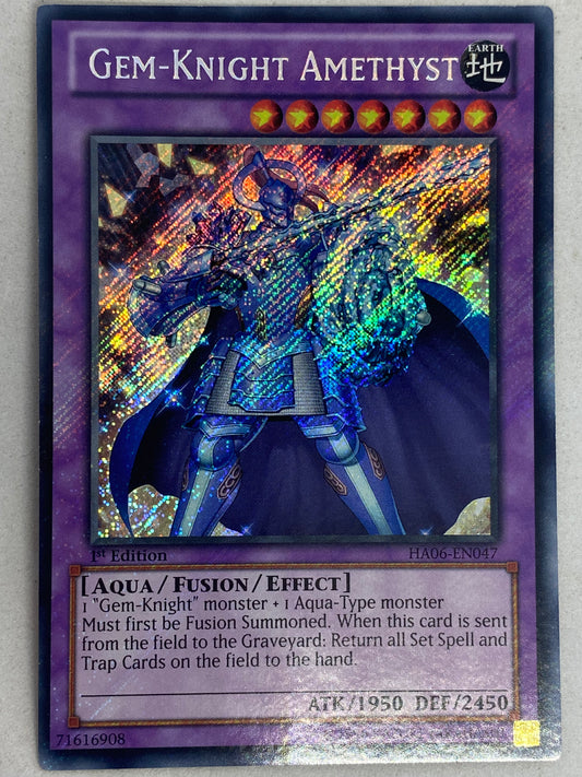 Gem-Knight Amethyst HA06-EN047