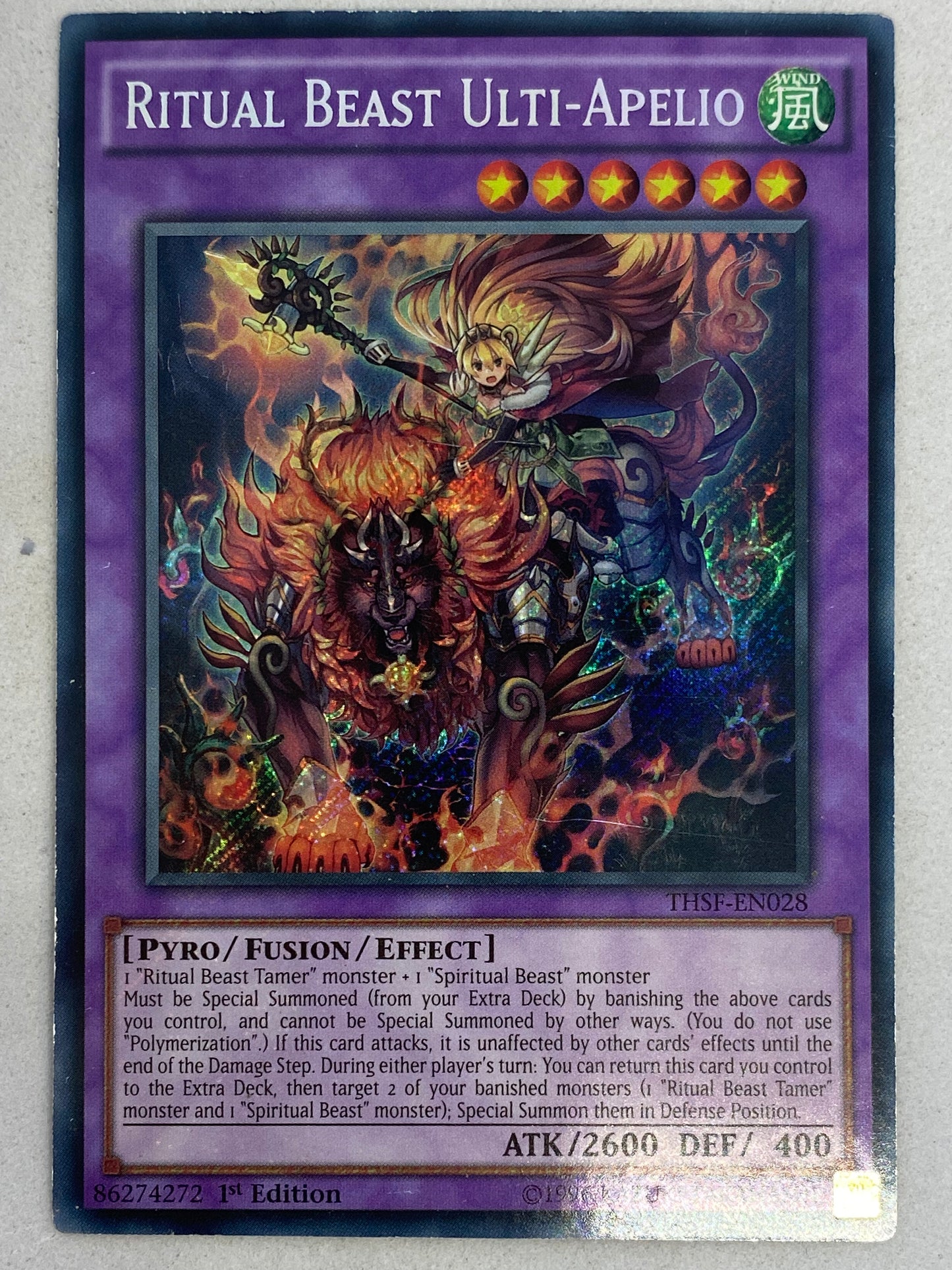 Ritual Beast Ulti-Apelio THSF-EN028