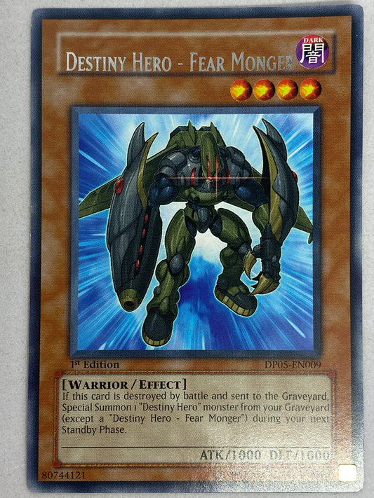 Destiny HERO - Fear Monger DP05-EN009 Misprint