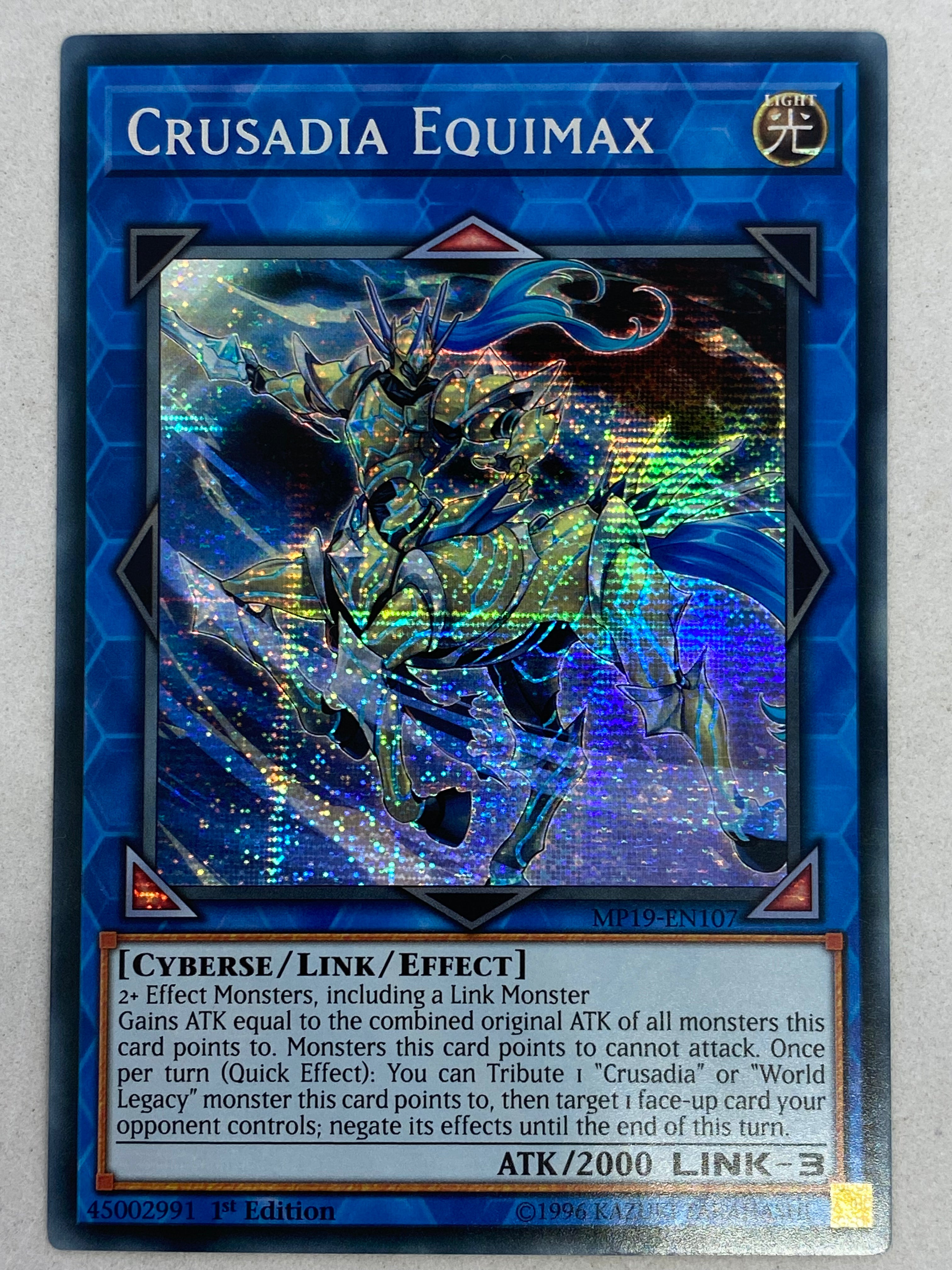 Yu-gi-oh! Mekk Knight Crusadia Ra01-en044 1st Edi Super Rara | Meses sin interés Yu-gi-oh! Mekk Knight Crusadia Ra01-en044 1st Edi Super Rara | Meses sin interés