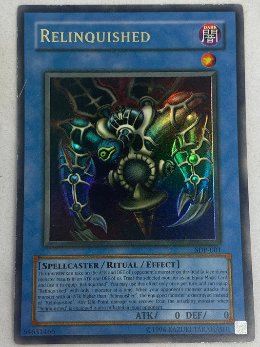 Relinquished SDP-001