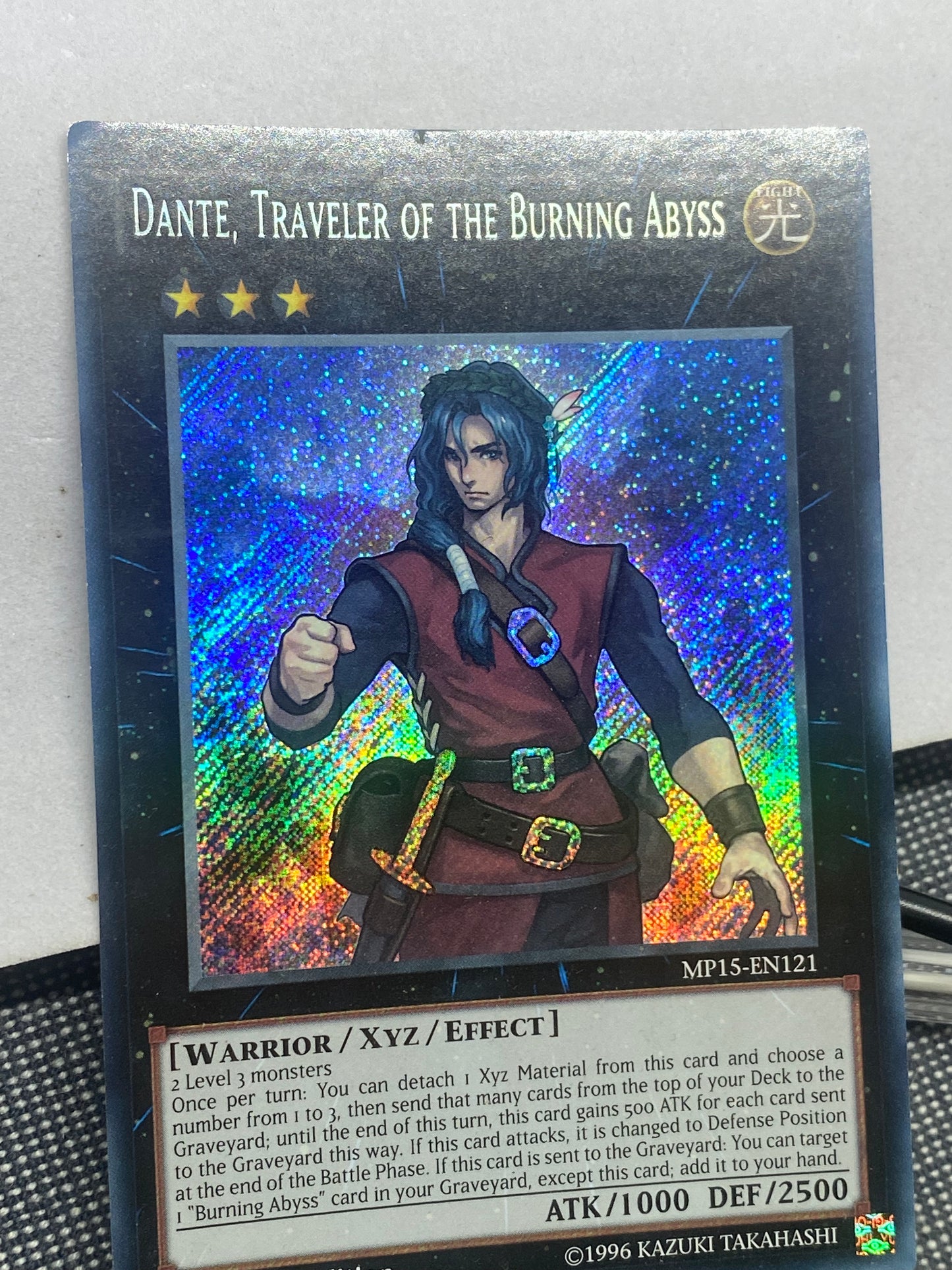Dante, Traveller Of The Burning Abyss MP15-EN121