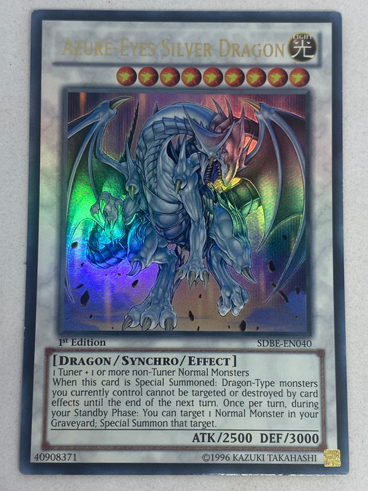 Azure-Eyes Silver Dragon SDBE-EN040