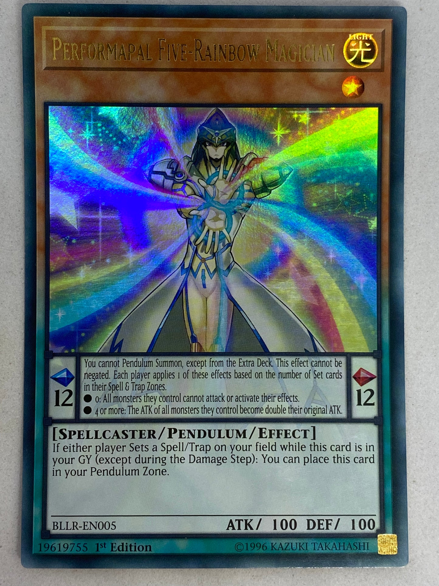 Performapal Five-Rainbow Magician BLLR-EN005