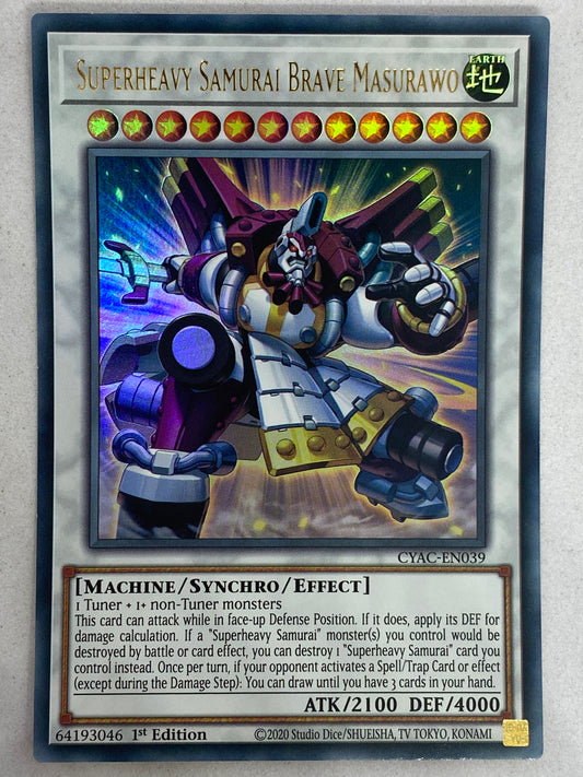 Superheavy Samurai Brave Masurawo CYAC-EN039