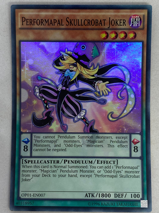 Performapal Skullcrobat Joker OP01-EN007