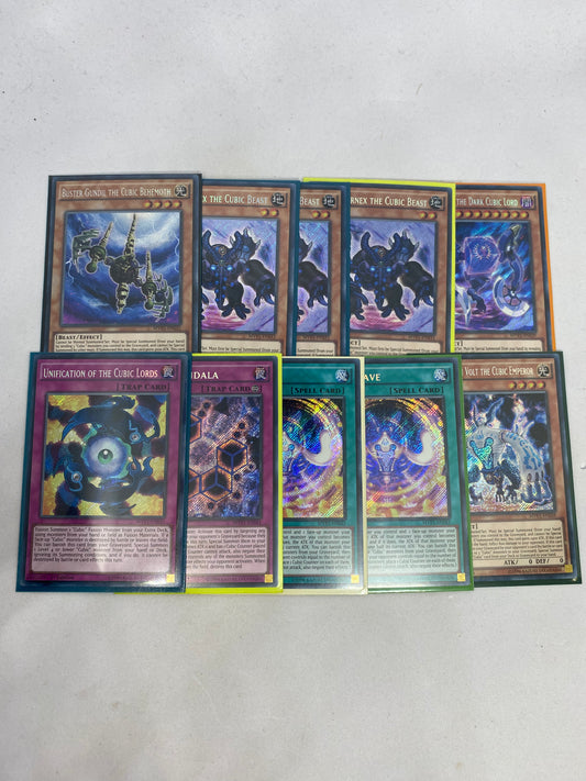 Cubic Secret Rares x10 MVP1