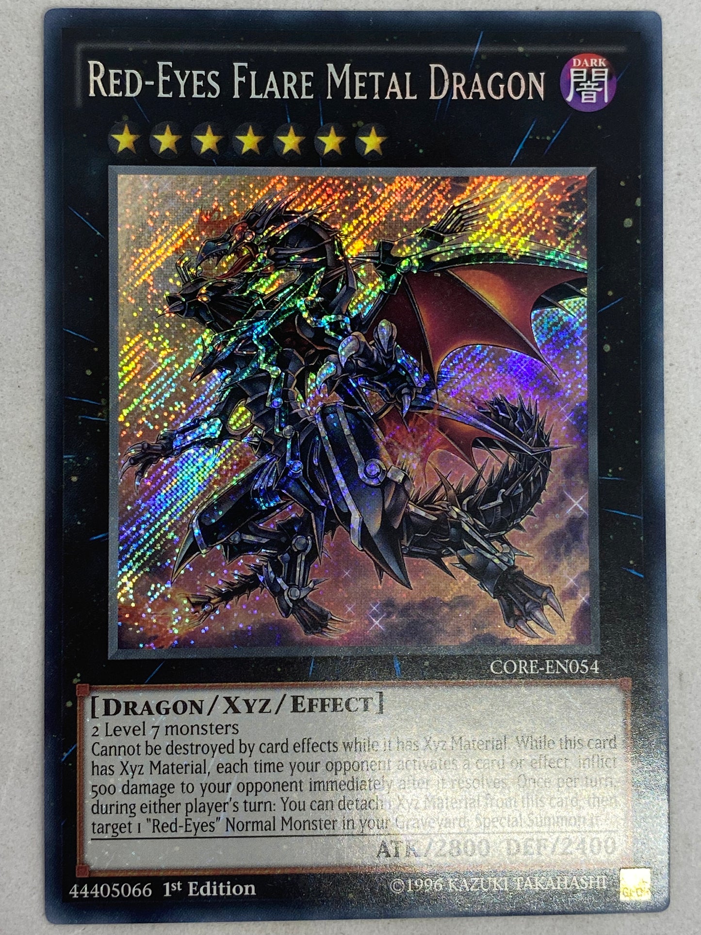 Red-Eyes Flare Metal Dragon CORE-EN054