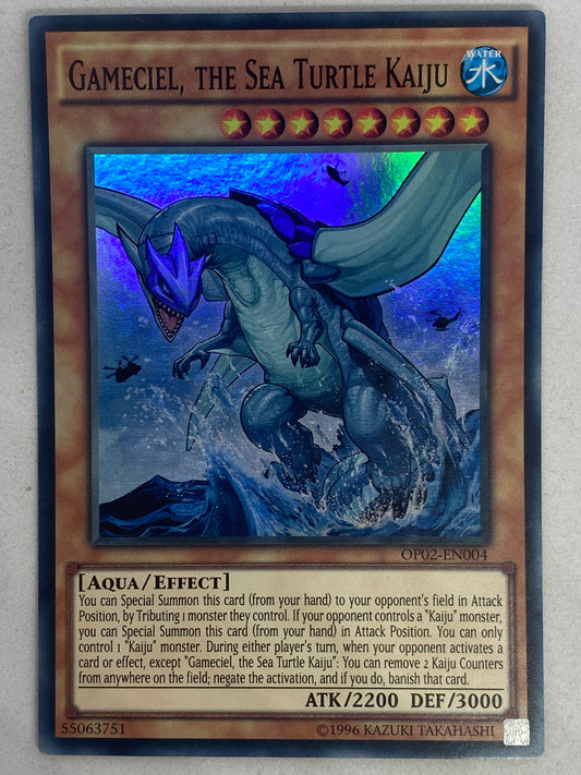 Gameciel, The Sea Turtle Kaiju OP02-EN004