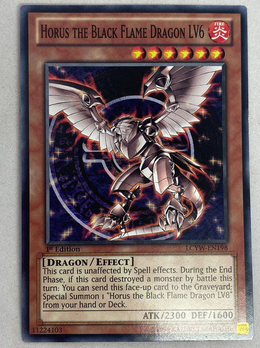 Horus The Black Flame Dragon LV6 LCYW-EN198