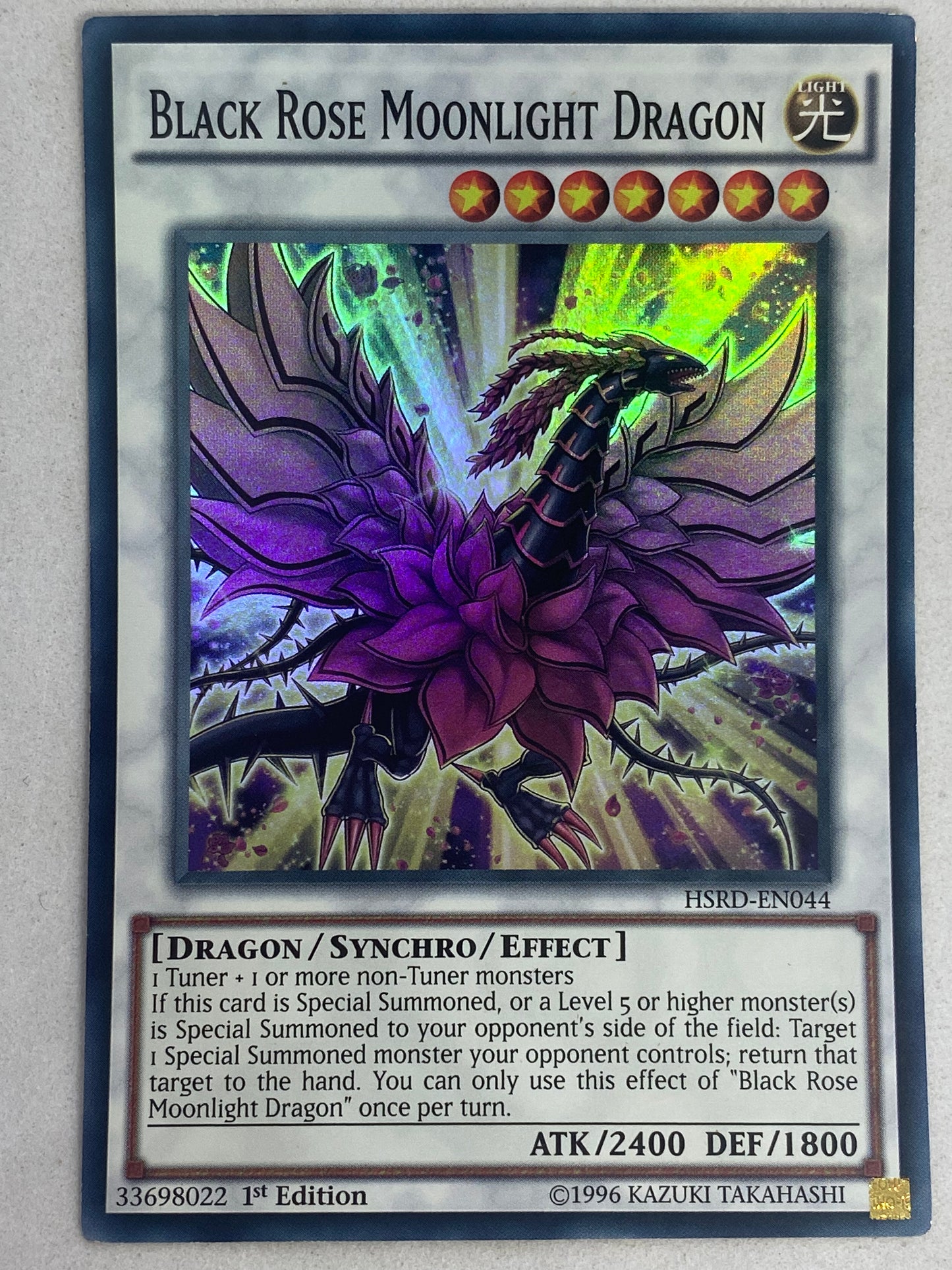 Black Rose Moonlight Dragon HSRD-EN044